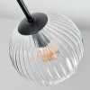 Koyoto Deckenleuchte Glas 15 cm Klar, 3-flammig