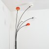 Nikkala Stehleuchte Schwarz, 5-flammig