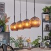 Koyoto Hängeleuchte Glas 20 cm Kupferfarben, 4-flammig