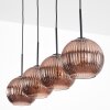 Koyoto Hängeleuchte Glas 20 cm Kupferfarben, 4-flammig