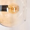 Koyoto Stehleuchte Glas 15 cm Bernsteinfarben, Klar, 5-flammig