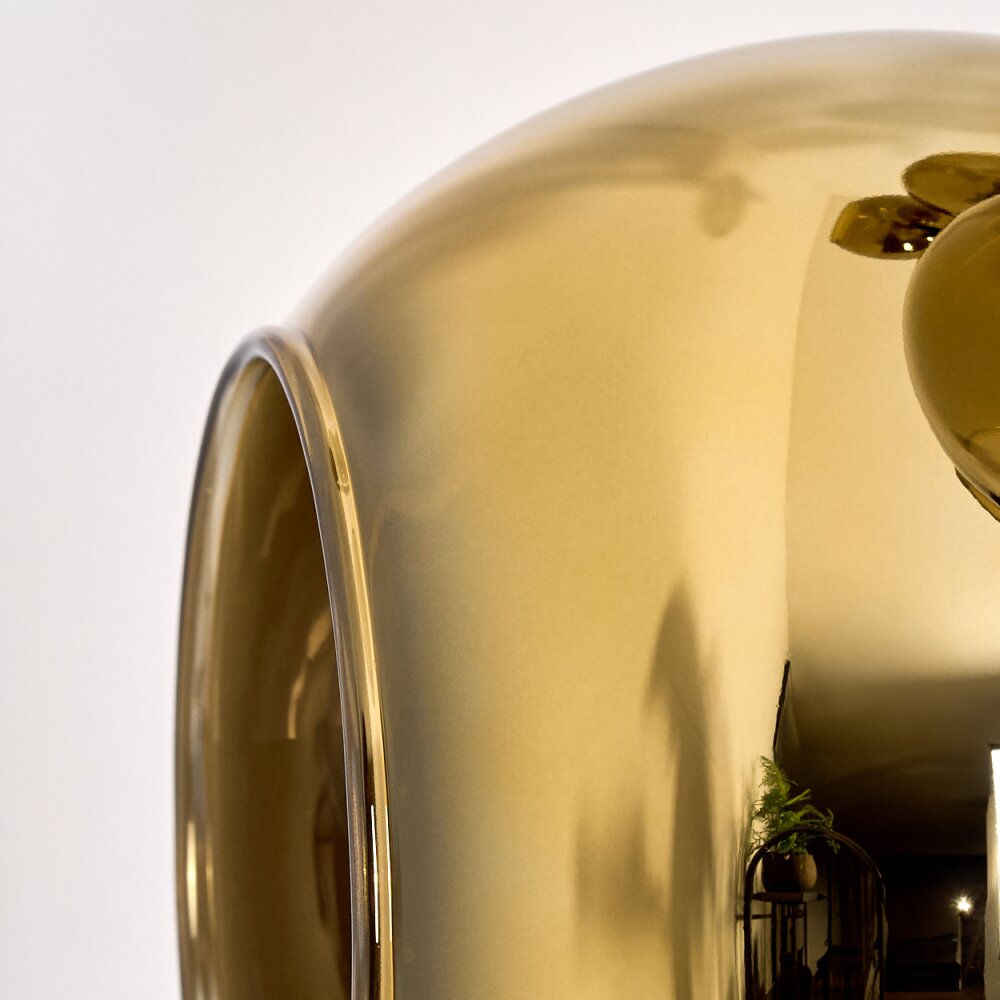 Koyoto Stehleuchte Glas 15 cm Gold, 6-flammig
