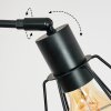 Yaak Stehleuchte Schwarz, 5-flammig