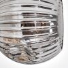 Koyoto Stehleuchte Glas 15 cm Bernsteinfarben, Klar, Rauchfarben, 4-flammig