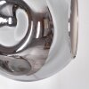 Ripoll Stehleuchte Glas 15 cm Rauchfarben, 6-flammig