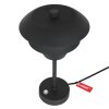 Steinhauer Bordlampe Tischleuchte Schwarz, 1-flammig
