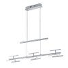 Trio Figaro Pendelleuchte LED Nickel-Matt, 3-flammig