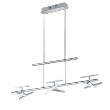 Trio Figaro Pendelleuchte LED Nickel-Matt, 3-flammig Trio Figaro Pendelleuchte LED Nickel-Matt, 3-flammig