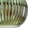 Koyoto Stehleuchte Glas 20 cm Schwarz, 1-flammig