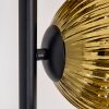 Ripoll Stehleuchte Glas 15 cm Gold, Klar, 6-flammig