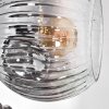 Ripoll Stehleuchte Glas 15 cm Klar, Rauchfarben, 6-flammig