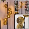 Ripoll Stehleuchte Glas 15 cm Gold, 6-flammig