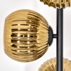 Koyoto Stehleuchte Glas 15 cm Gold, 4-flammig