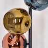 Ripoll Stehleuchte Glas 15 cm Blau, Gold, Kupferfarben, 6-flammig