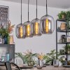 Apedo Hängeleuchte Glas 20 cm Rauchfarben, 4-flammig