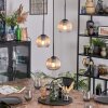 Koyoto Hängeleuchte Glas 15 cm Bernsteinfarben, Klar, 3-flammig