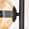 Gastor Stehleuchte Glas 15 cm Bernsteinfarben, Klar, Rauchfarben, 4-flammig