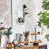 Ripoll Wandleuchte Glas 15 cm Klar, 3-flammig