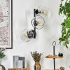 Ripoll Wandleuchte Glas 15 cm Klar, 3-flammig