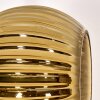 Koyoto Stehleuchte Glas 15 cm Gold, 5-flammig
