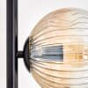 Ripoll Stehleuchte Glas 15 cm Bernsteinfarben, Klar, 4-flammig
