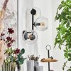 Koyoto Wandleuchte Glas 15 cm Klar, 3-flammig