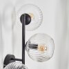 Koyoto Wandleuchte Glas 15 cm Klar, 3-flammig