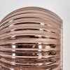 Koyoto Wandleuchte Glas 15 cm Kupferfarben, 3-flammig