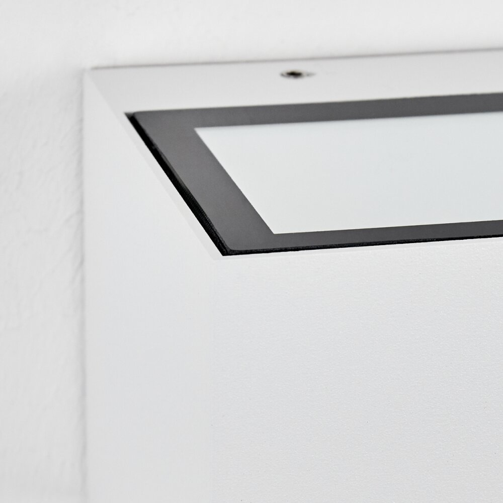 Lanor Außenwandleuchte LED Weiß, 1-flammig