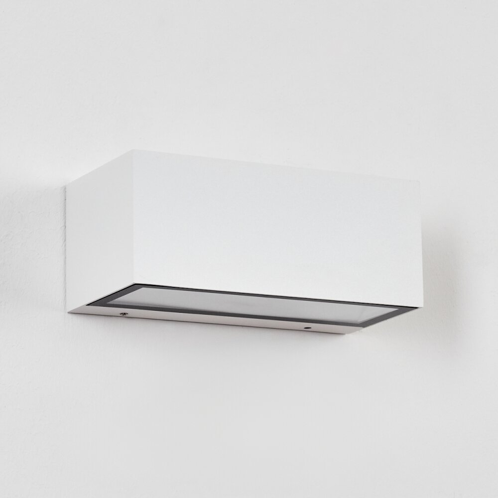 Lanor Außenwandleuchte LED Weiß, 1-flammig