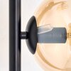 Koyoto Stehleuchte Glas 15 cm Bernsteinfarben, Klar, 3-flammig