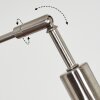 Bassagoda Stehleuchte Nickel-Matt, Schwarz, 3-flammig