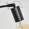 Codecro Stehleuchte Schwarz, Weiß, 5-flammig