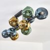 Ripoll Deckenleuchte Glas 15 cm Blau, Gold, Grün, 10-flammig