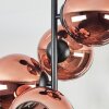 Koyoto Deckenleuchte Glas 15 cm Kupferfarben, 4-flammig
