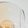 Koyoto Deckenleuchte Glas 15 cm Bernsteinfarben, Klar, 4-flammig