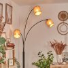 Soungou Stehleuchte 15 cm Schwarz, 3-flammig