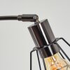 Yaak Stehleuchte Chrom, Schwarz, Weiß, 5-flammig