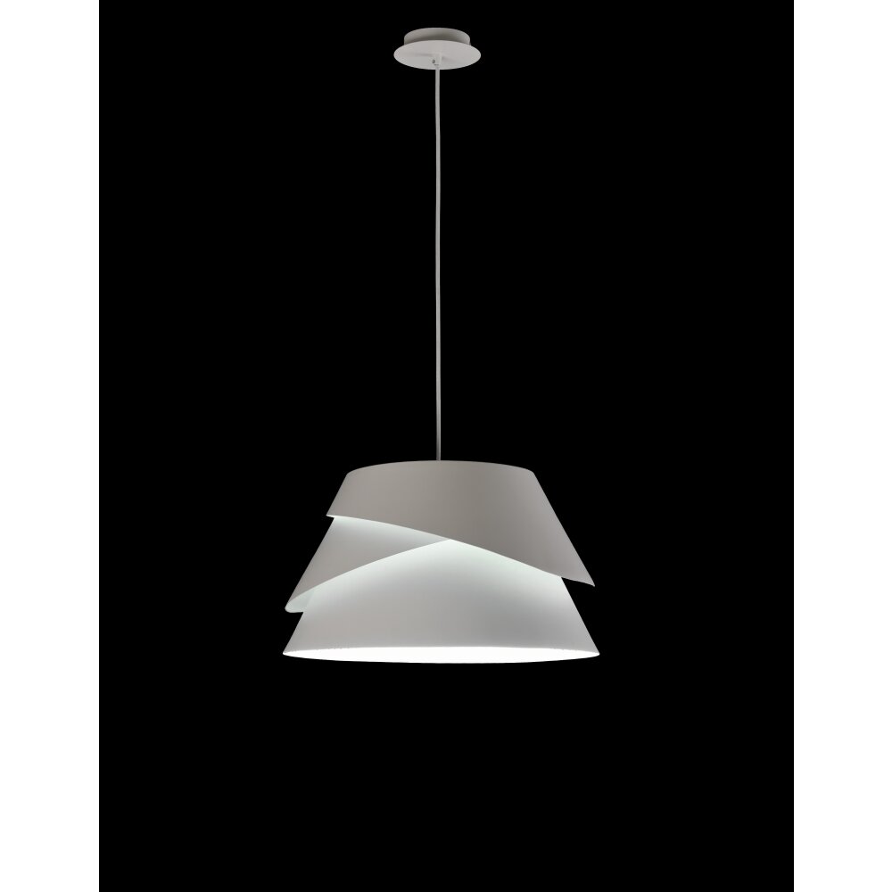 Mantra ALBORAN Pendelleuchte Weiß, 1-flammig main product photo