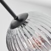 Koyoto Deckenleuchte Glas 15 cm Klar, Rauchfarben, 5-flammig