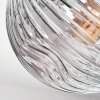 Ripoll Deckenleuchte Glas 15 cm Bernsteinfarben, Klar, Rauchfarben, 7-flammig