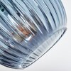 Koyoto Deckenleuchte Glas 15 cm Blau, Gold, Grün, Kupferfarben, 7-flammig