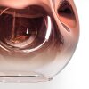 Ripoll Stehleuchte Glas 20 cm Schwarz, 1-flammig