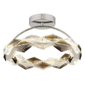 Globo Karilion Deckenleuchte LED Chrom, 1-flammig