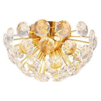 Globo Virina Deckenleuchte LED Gold, 10-flammig