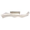 Globo Saque Deckenleuchte LED Nickel-Matt, 1-flammig, Fernbedienung