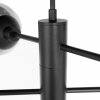 Steinhauer Constellation Pendelleuchte LED Schwarz, 6-flammig