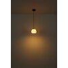 Globo Avila Tischleuchte LED Chrom, Schwarz, 1-flammig, Fernbedienung