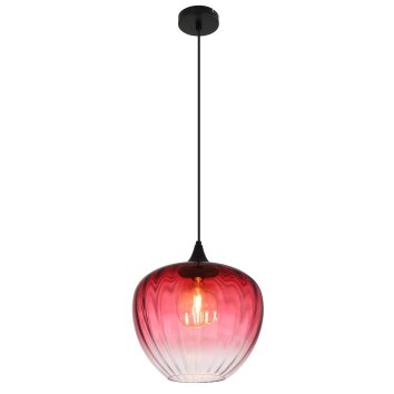 Globo Sander Hängeleuchte Schwarz, 1-flammig