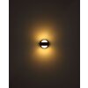 Globo Randi Wandleuchte LED Schwarz, 1-flammig